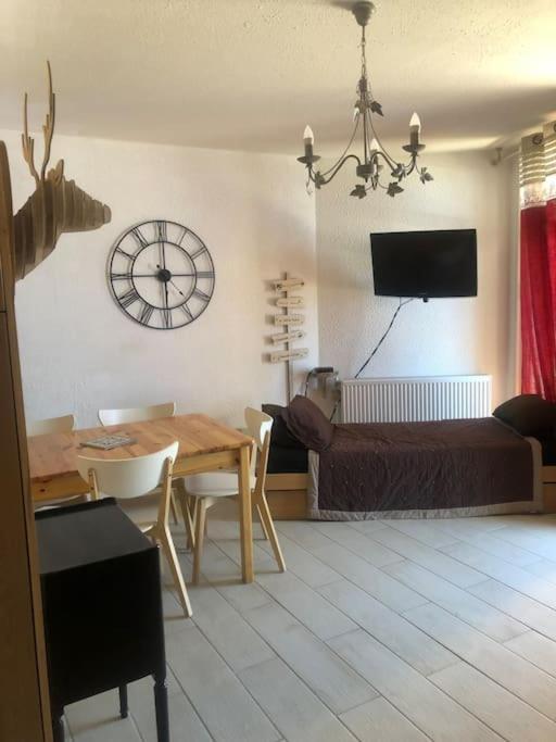 Beau Studio La Mongie Tourmalet Pic Du Midi Apartment Bagian luar foto