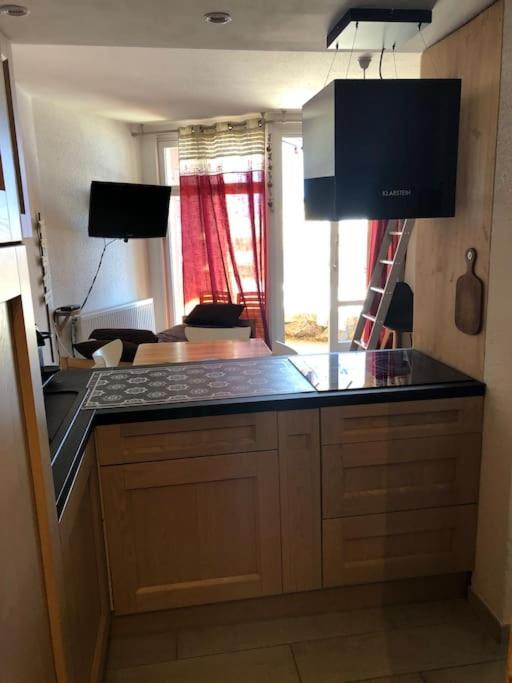 Beau Studio La Mongie Tourmalet Pic Du Midi Apartment Bagian luar foto