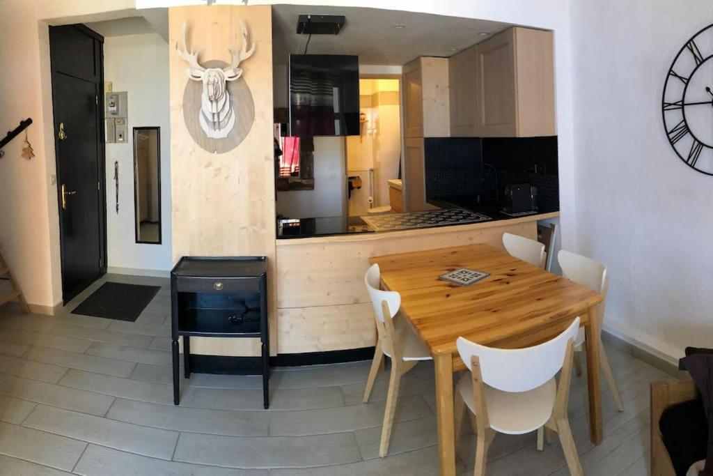 Beau Studio La Mongie Tourmalet Pic Du Midi Apartment Bagian luar foto