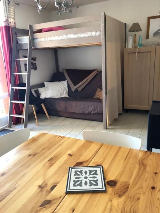 Beau Studio La Mongie Tourmalet Pic Du Midi Apartment Bagian luar foto