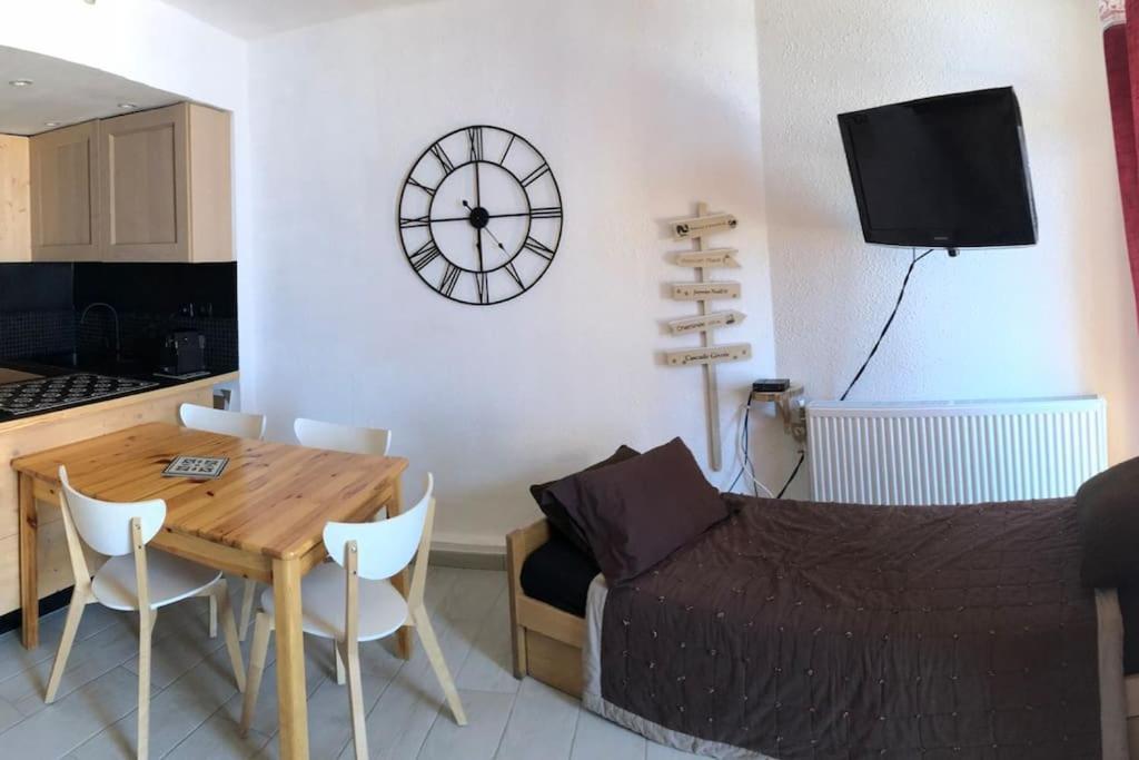 Beau Studio La Mongie Tourmalet Pic Du Midi Apartment Bagian luar foto